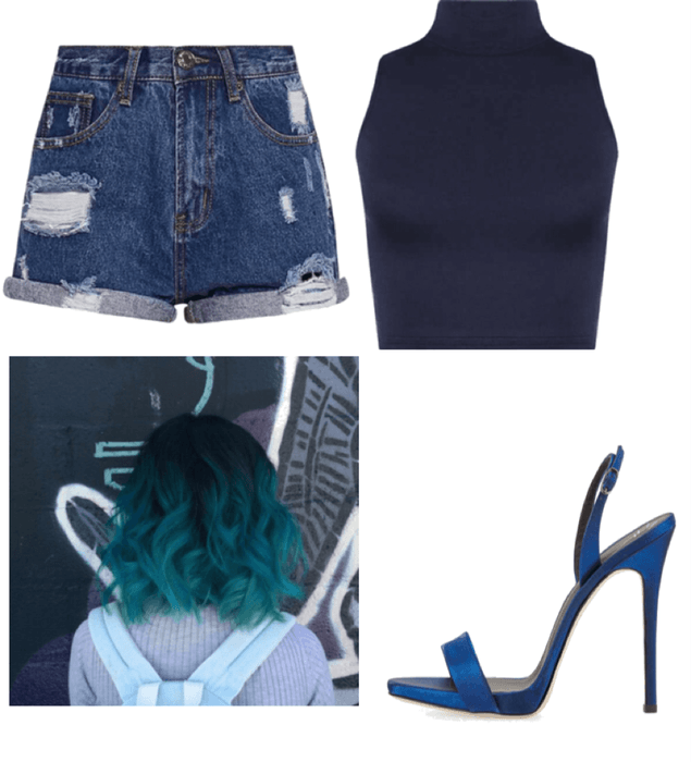 Blue Outfit