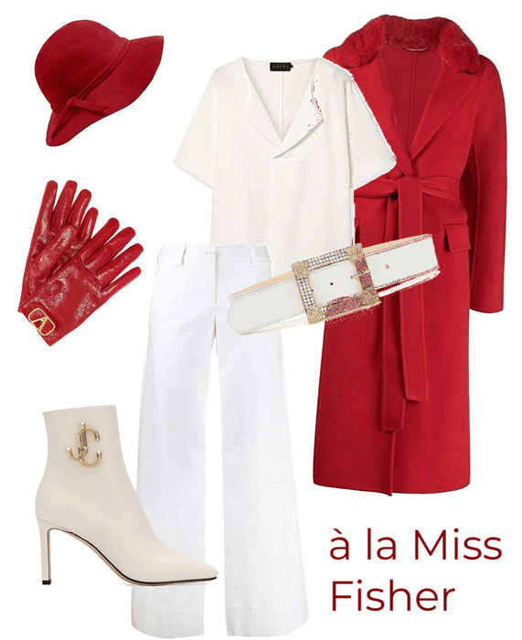 Red & White after Miss Fisher