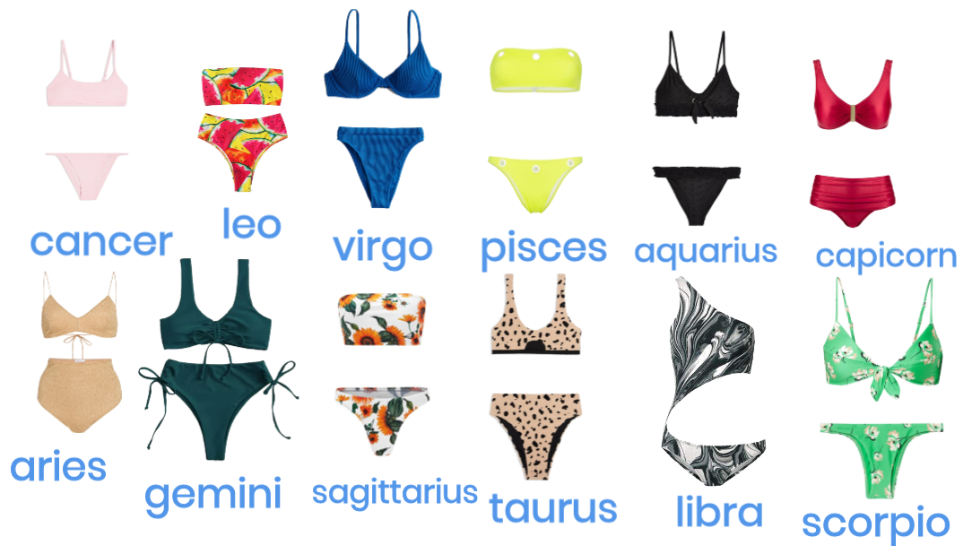 zodiac swimsuits