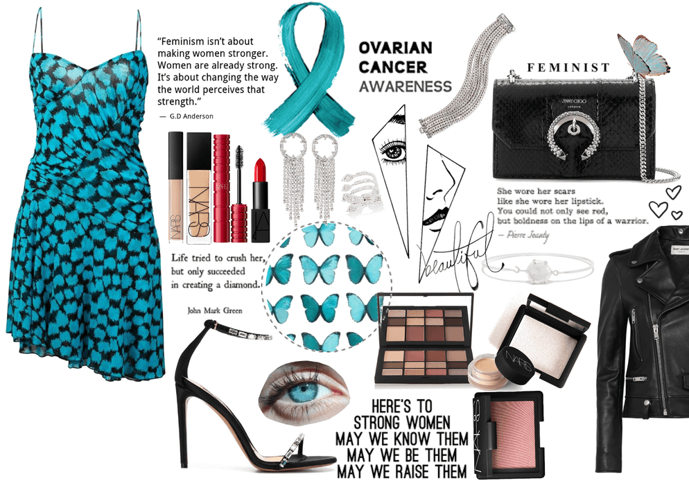 Ovarian cancer awareness: like a beautiful diamond...