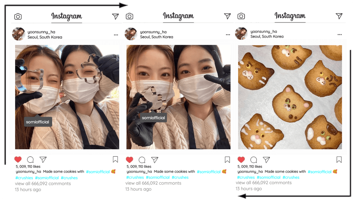 Crushes (호감) [Sun-ha] Instagram Post/Update