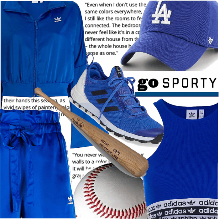 Pantone blue sport style