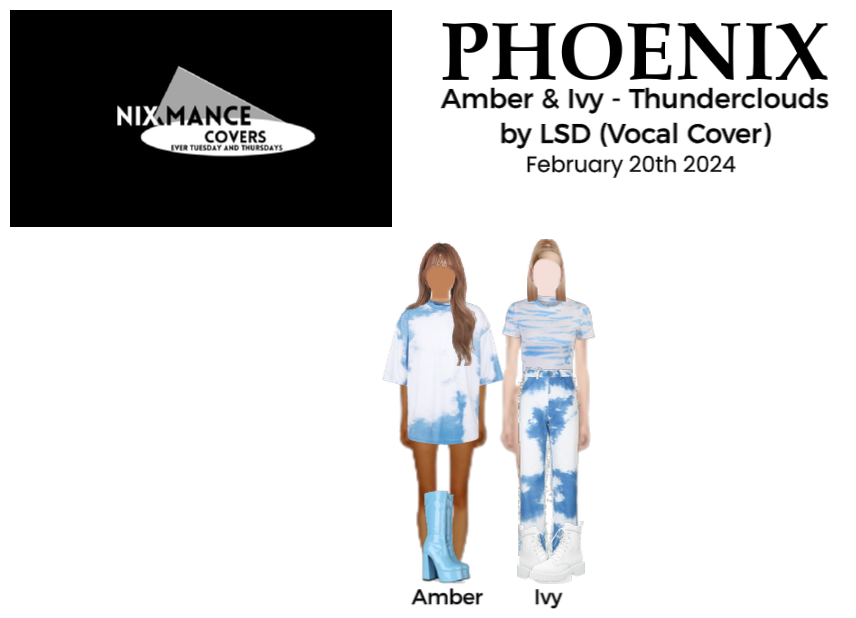 PHOENIX (피닉스) Amber & Ivy Thunderclouds Cover