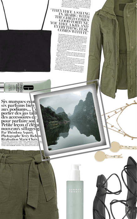 olive and black