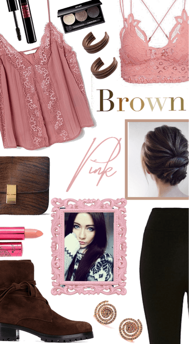 Pink and Brown Combo
