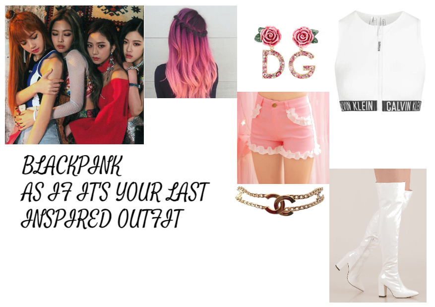 BLACKPINK AS IF IT'S YOUR LAST INSPIRED OUTFIT