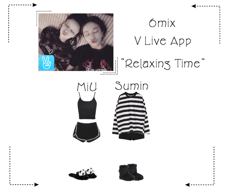 《6mix》V Live App: Relaxing Time: Miu & Sumin