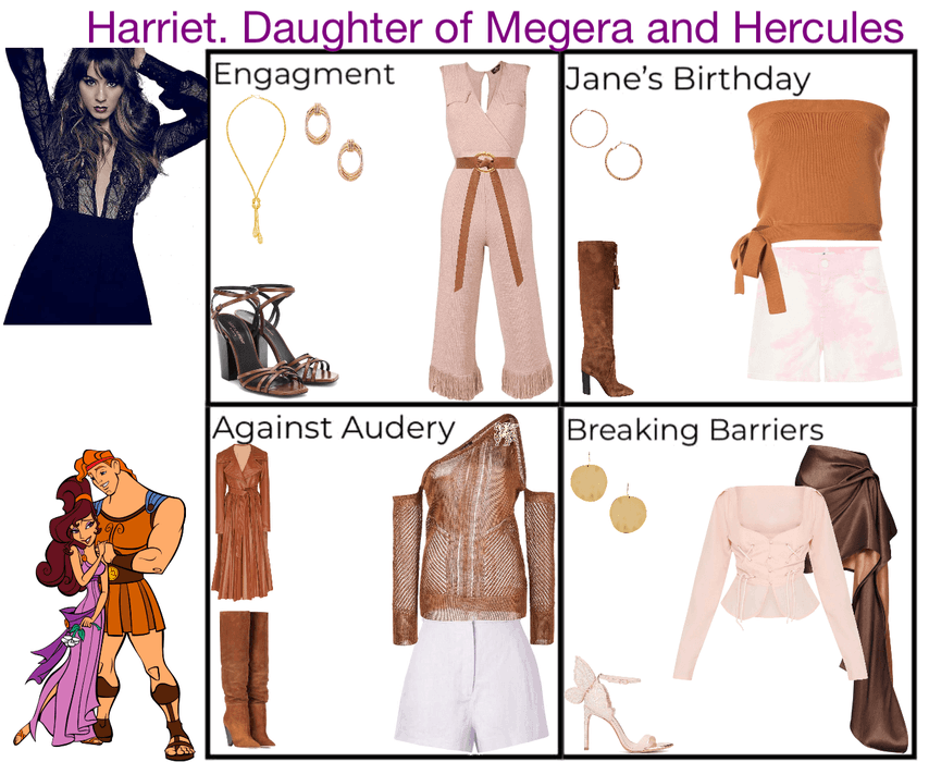 Harriet. Daughter of Megaera and Hercules. Descendants 3