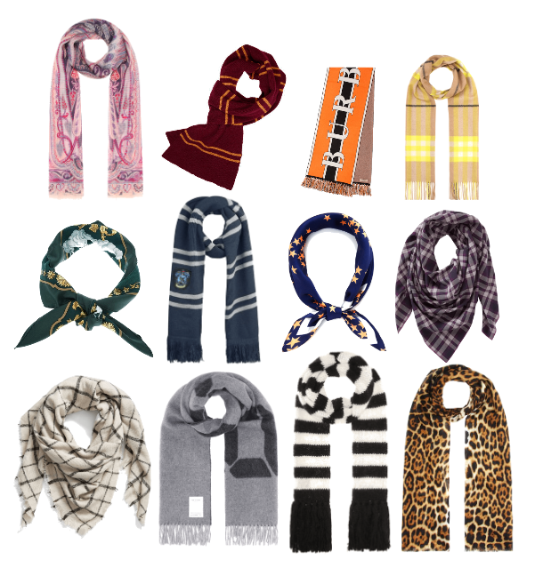 Patterned Scarf Options