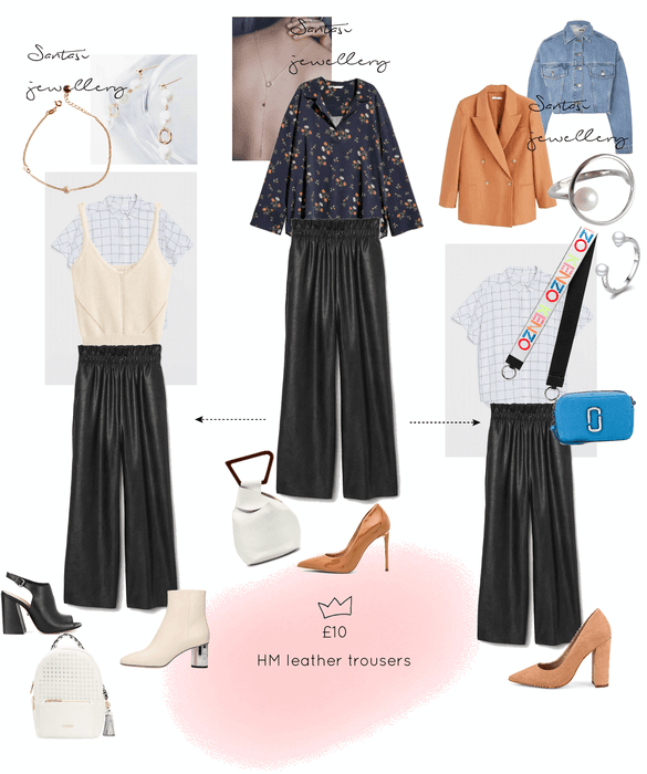 leather culottes outfits