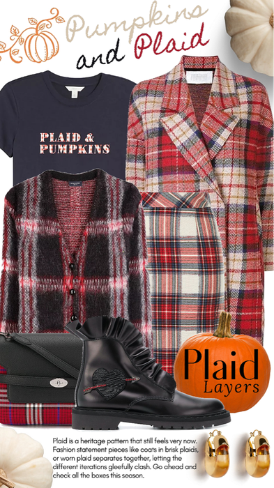 plaid & pumpkins