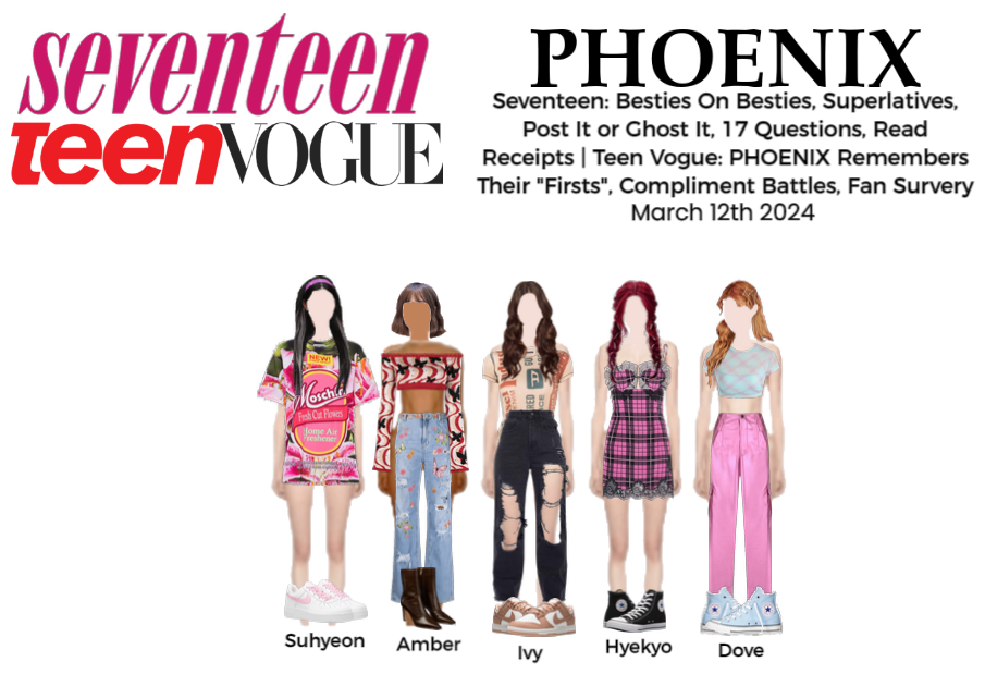 PHOENIX (피닉스) Seventeen & Teen Vogue YT Videos