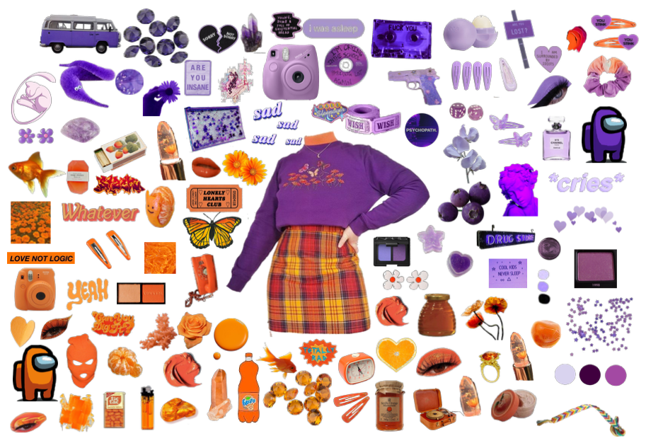 orange and purple challenge
