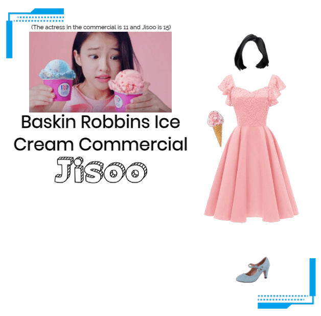 Jisoo Baskin Robbins Ice Cream Commercial