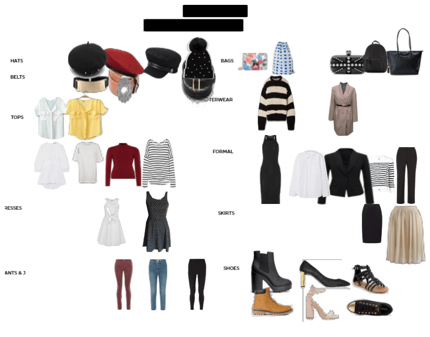 Year-round capsule wardrobe extended