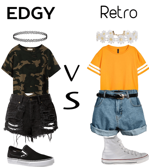 Edgy vs Retro