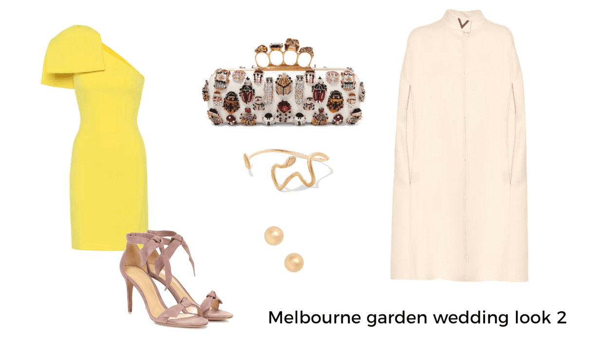 Melbourne garden wedding look 2