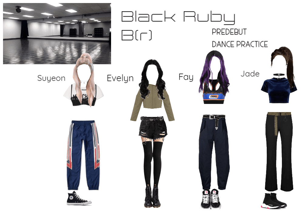 Dance practice outfit