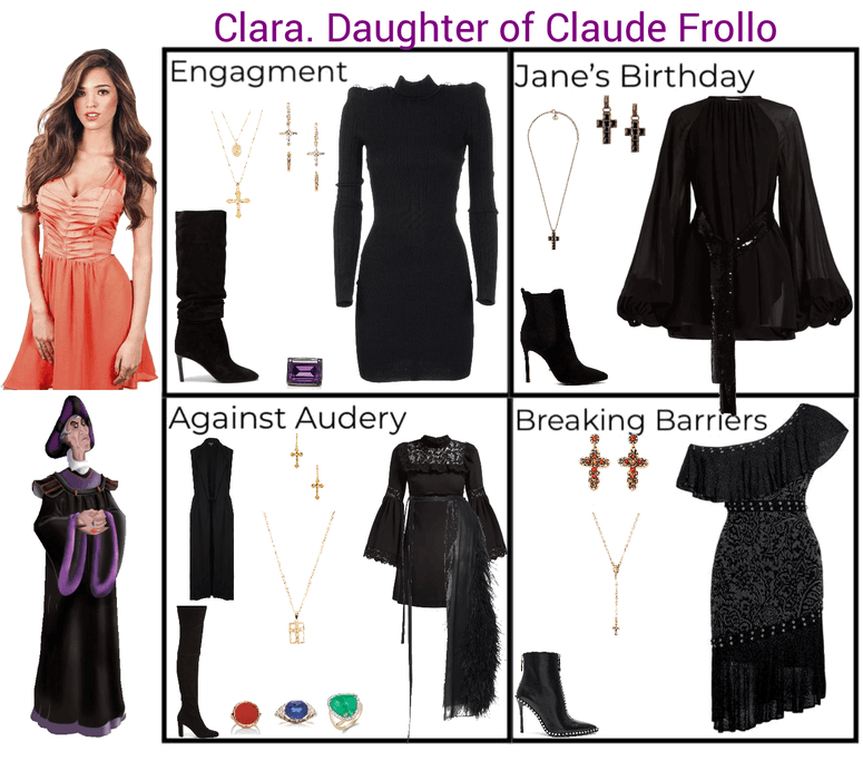 Clara. Daughter of Claude Frollo. Descendants 3