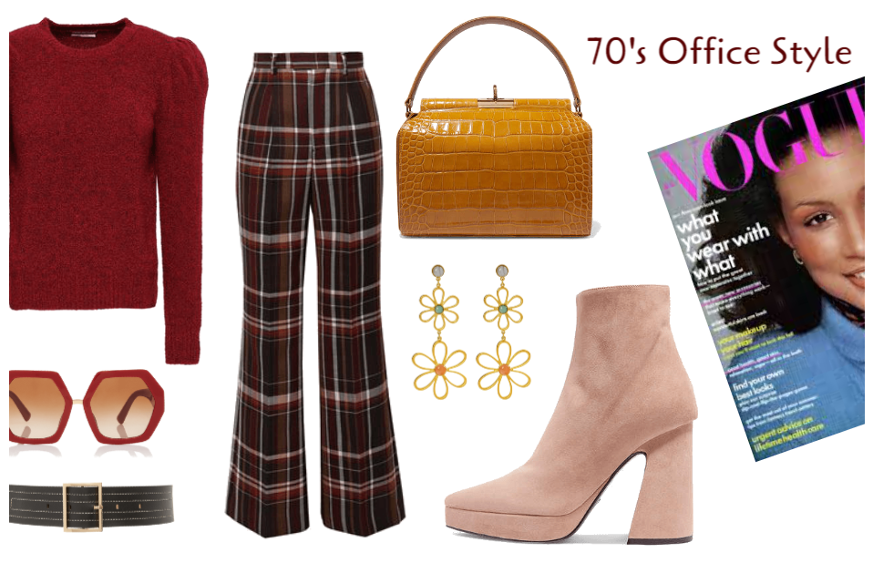 70's Inspiration: Office Style