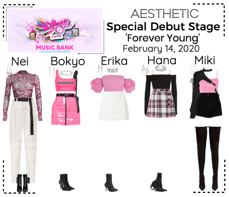 AESTHETIC (미적) [Music Bank] Special Debut Stage