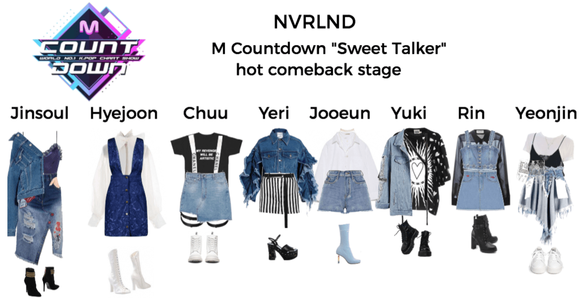 NVRLND M countdown "Sweet Talker" hot comeback