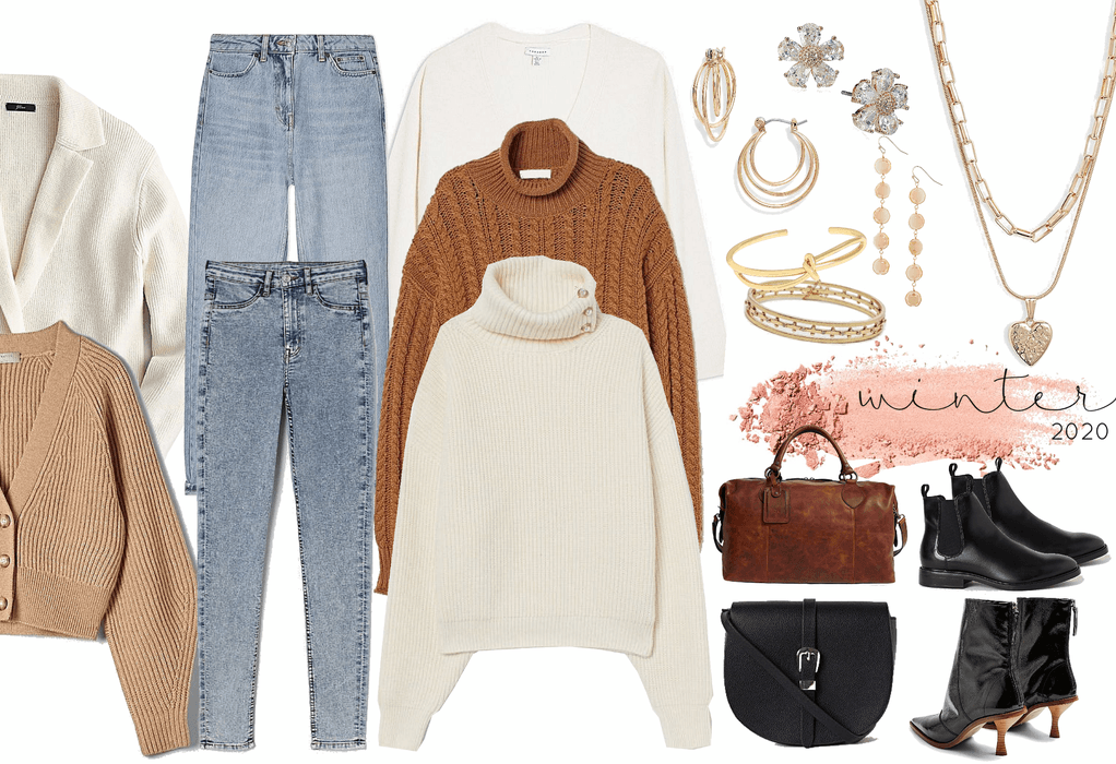 winter business casual - simple neutrals