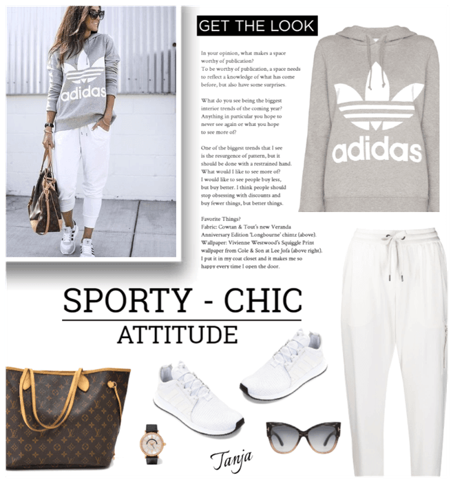 Sporty-Chic Attitude