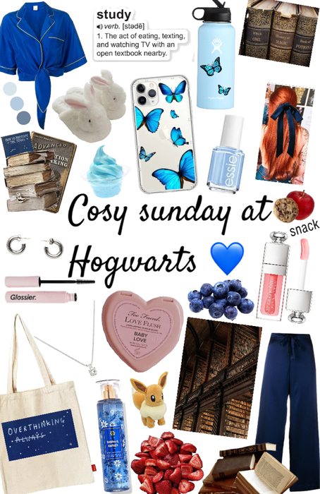 Cosy sunday at Hogwarts 💙