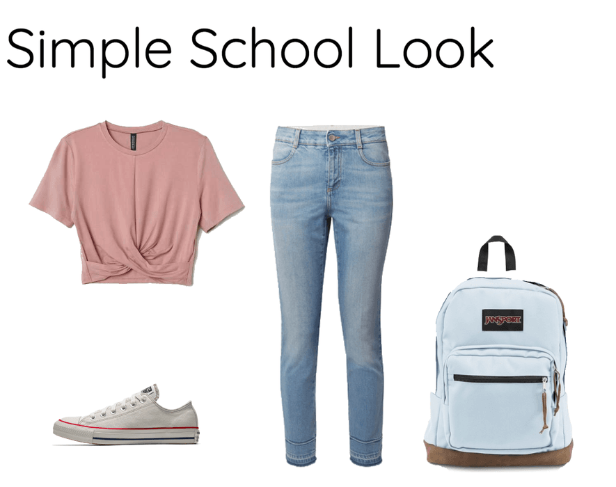 Simple School Look