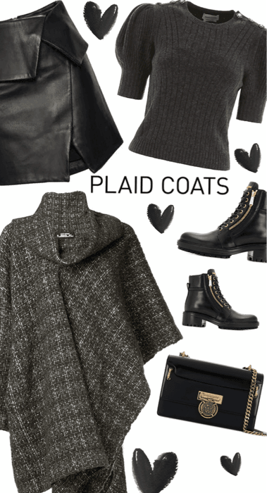 plaid coats