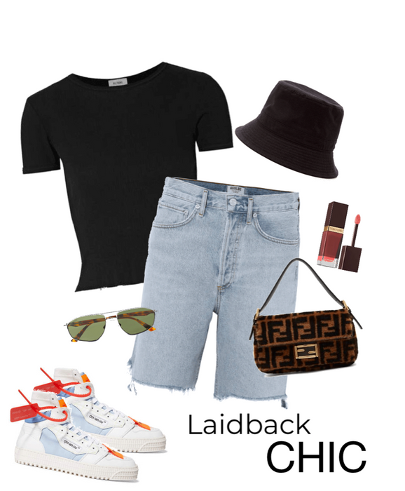 laidback errand outfit