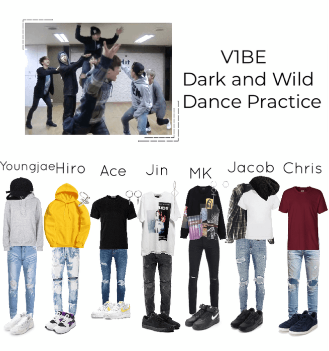 Dark and Wild- dance practice