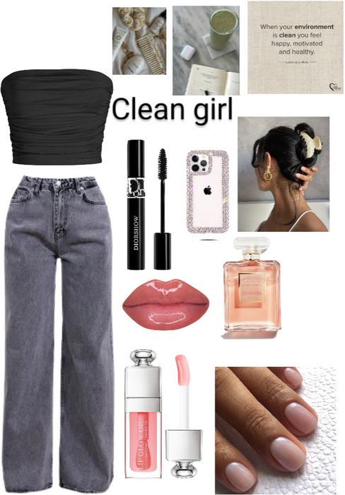 clean girl   aesthetic