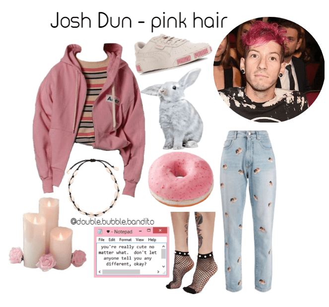 Josh Dun - Pink Hair