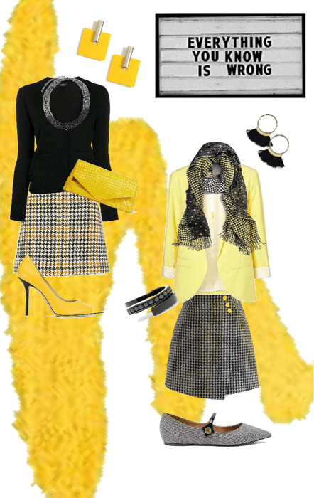 Houndstooth Yellow is NOT Wrong!