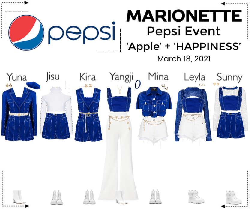 마리오네트 (MARIONETTE) - [PEPSI EVENT] ‘Apple’ + ‘HAPPINESS’ Performance