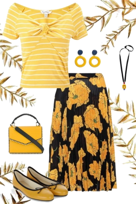 Floral Yellow Pop