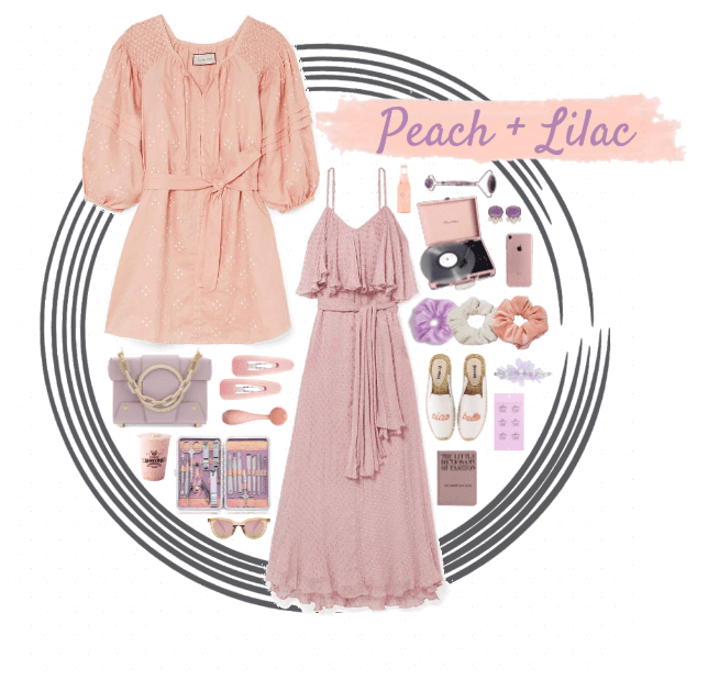 Peach + Lilac