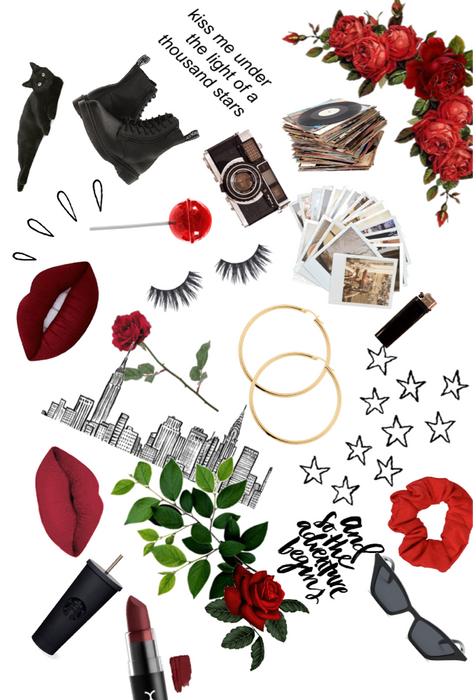 Red and Black Aesthetic