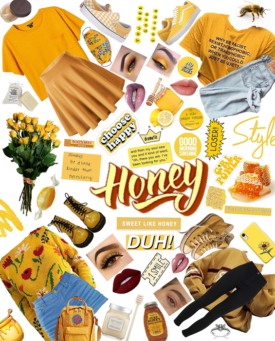 that honey look🤧💛🍯