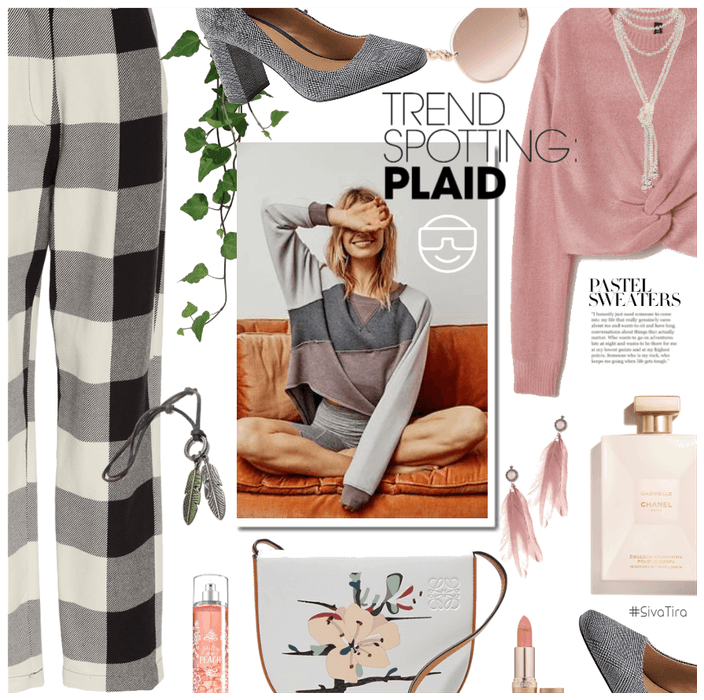 How to Style Plaid Looks  ..