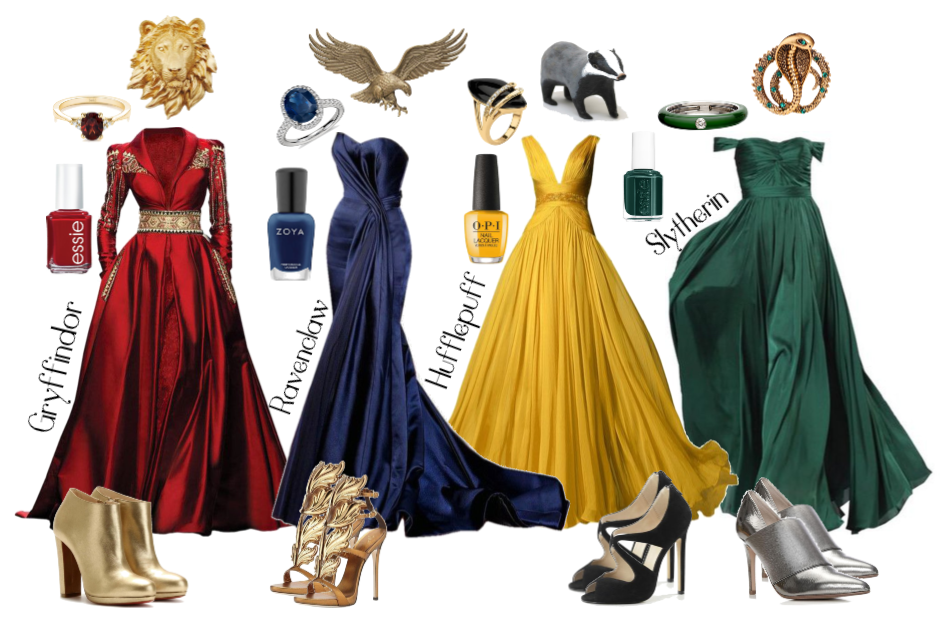 Hogwarts House Gowns