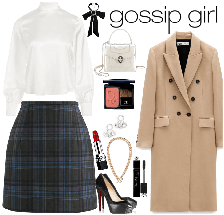 gossip girl inspiration outfit