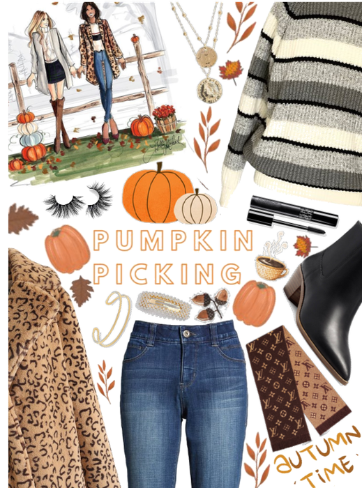 The style at the pumpkin patch