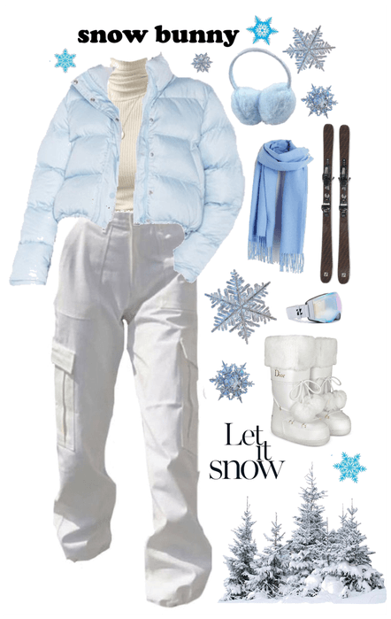 the perfect snow bunny look