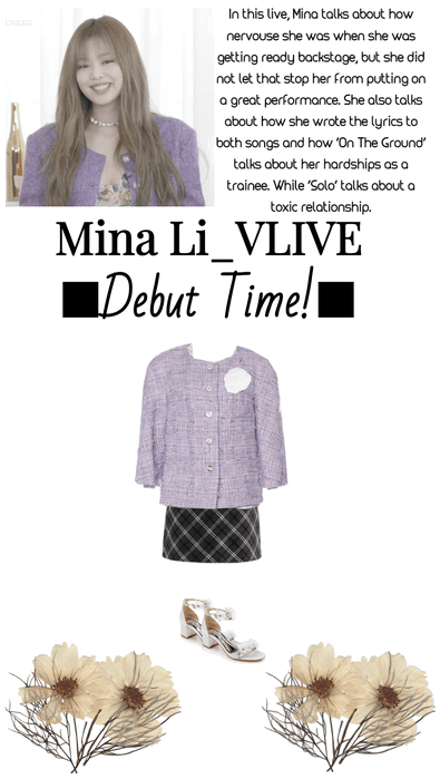 Mina Li_VLIVE ■Debut Time!■