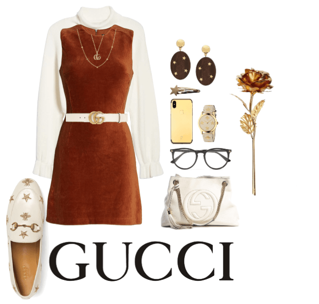 Gold Gucci Girl