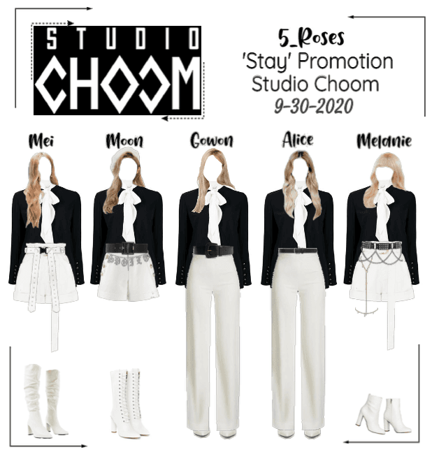 5ROSES 'Stay' Promotion performance Studio Choom"