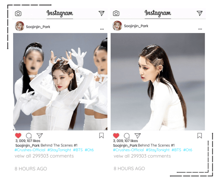 Crushes Soojin Instagram Update